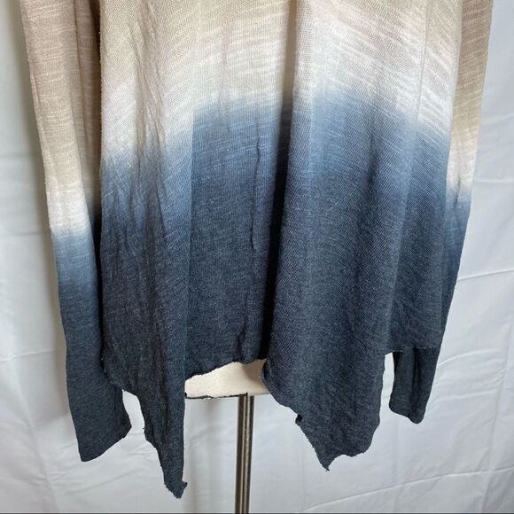 Young Fabulous & Broke Ombre Sharkbite Sweater Top - Picture 8 of 8